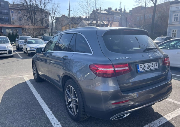 Mercedes-Benz GLC cena 132000 przebieg: 141211, rok produkcji 2018 z Biała małe 22